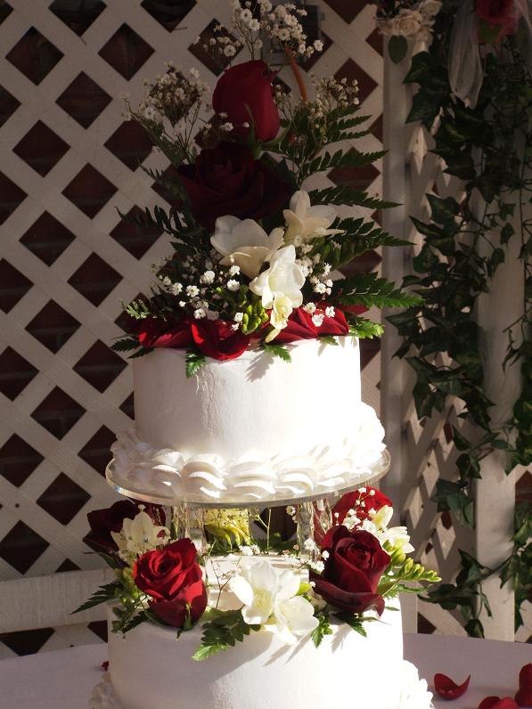 3 Tier Wedding Cake Top