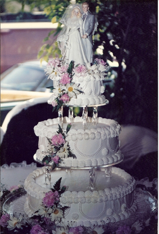 6 - 12 - 14 inch Wedding Cake